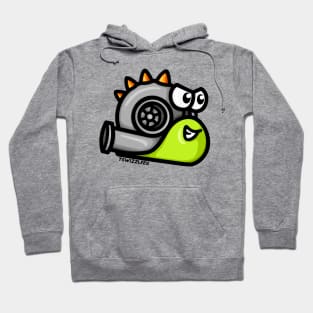 Turbo Snail - Turbosaurus Rex (Green & Orange) Hoodie